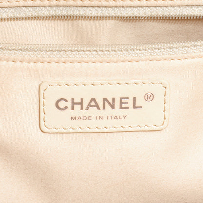 Chanel Patent Large Cells Tote Red 6 of 7