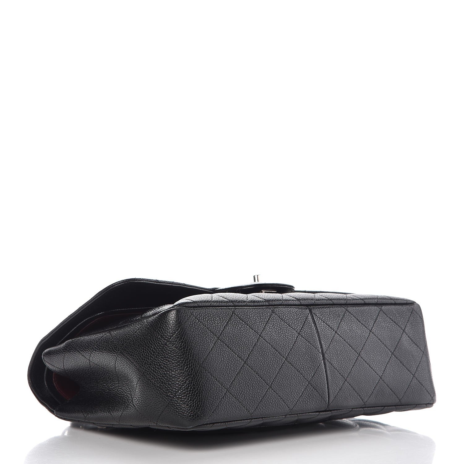 Chanel Caviar Quilted Jumbo Double Flap Black 5 of 12