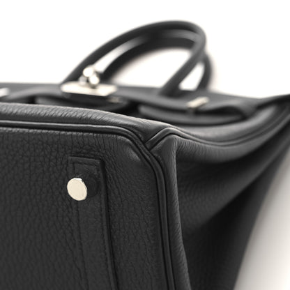 Hermes Togo Birkin 25 Black 10 of 13