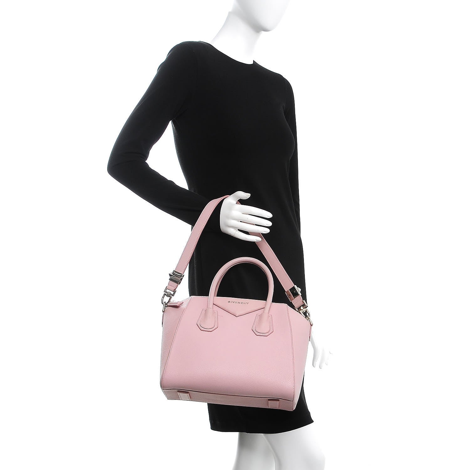 Givenchy Sugar Goatskin Small Antigona Bright Pink 12 of 70