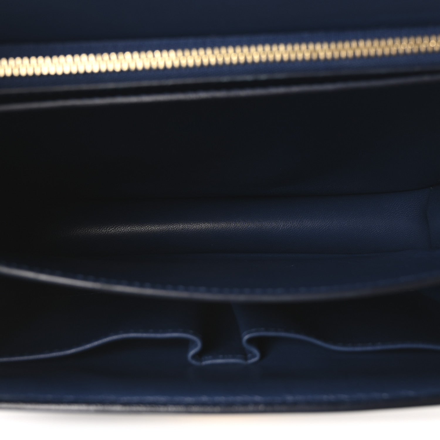 Celine Box Calfskin Medium Classic Box Flap Bag Indigo 5 of 10