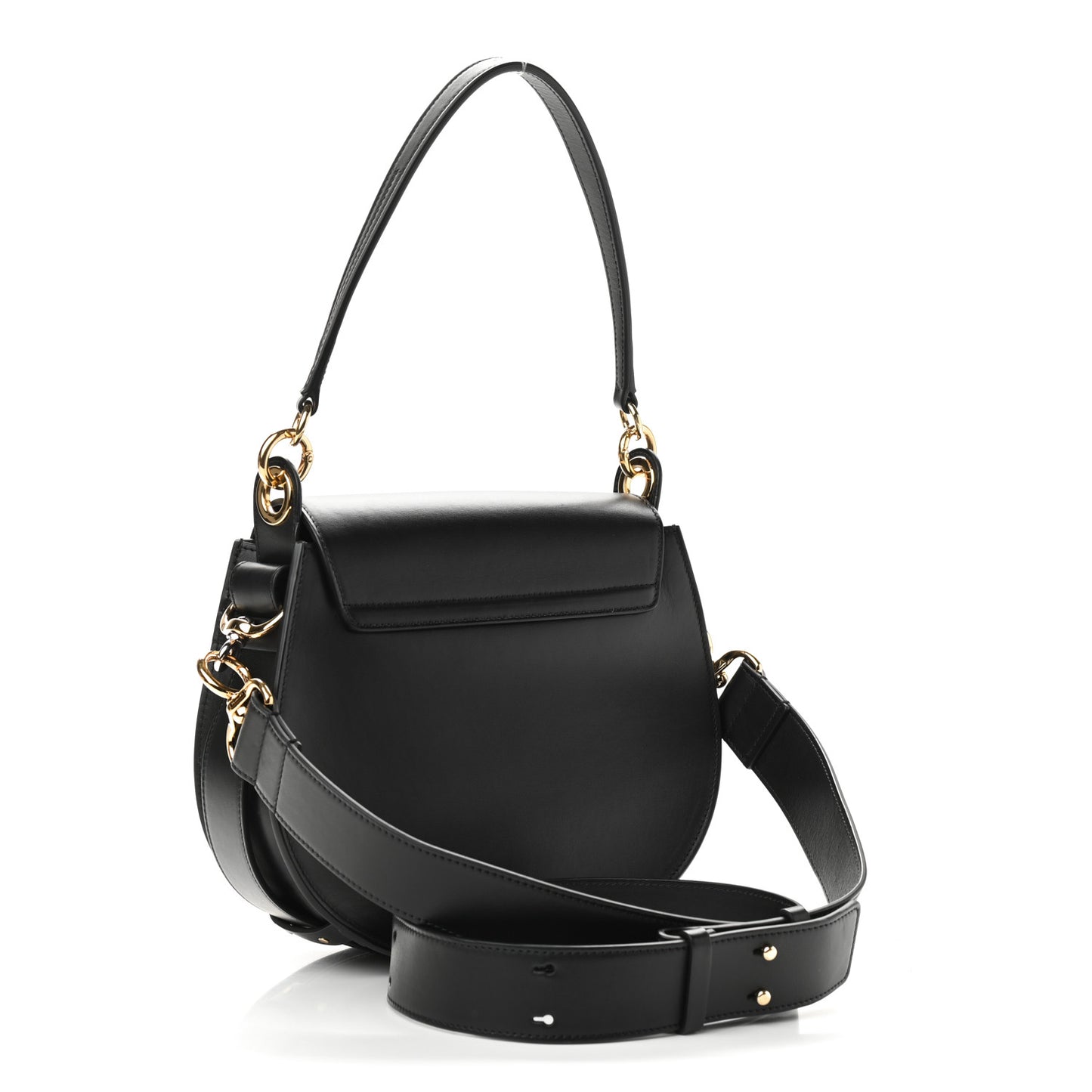 Calfskin Large Tess Bag Black