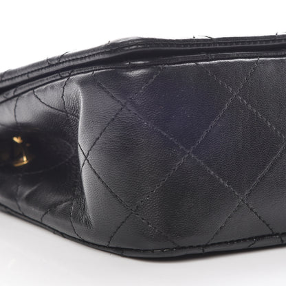 Chanel Lambskin Quilted Mini Flap Black 9 of 10