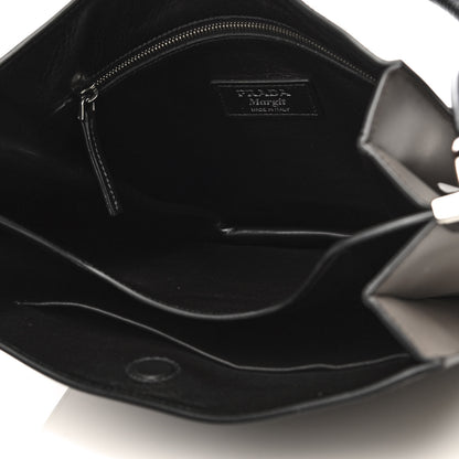 Prada City Calfskin Small Margit Bag Argilla Black 6 of 12