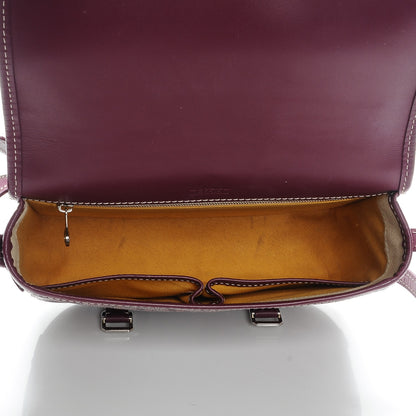 Goyard Goyardine Belvedere PM Messenger Bag Burgundy 5 of 6