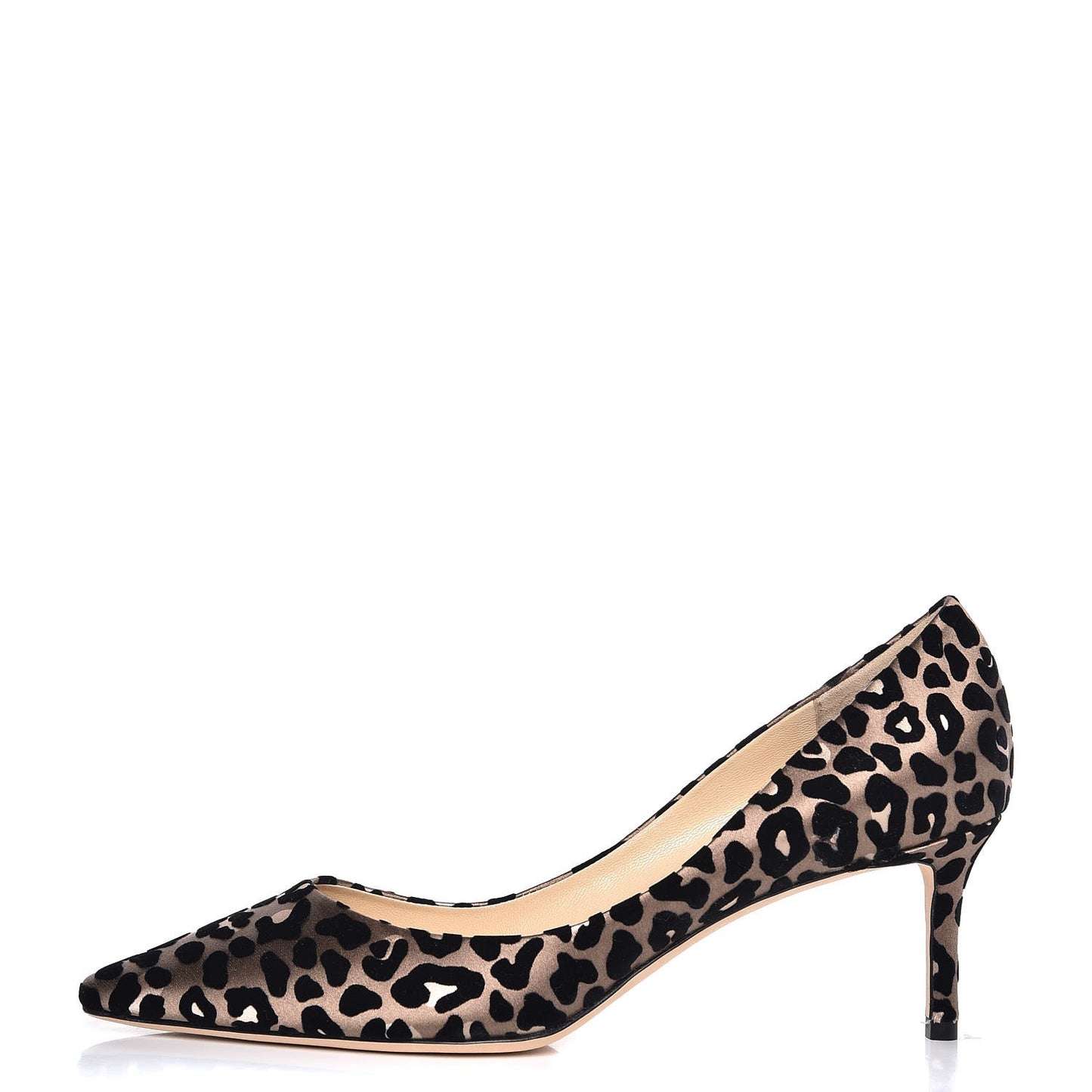 Satin Romy 80 Pumps 42 Leopard