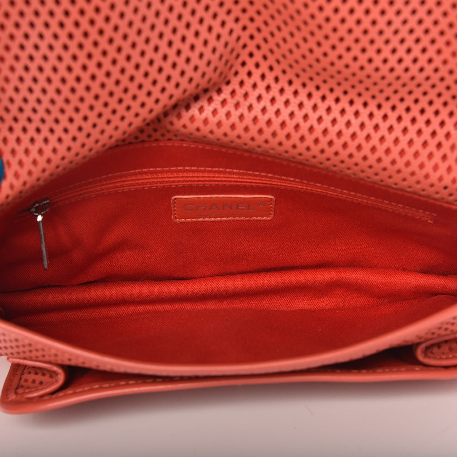 Chanel Perforated Calfskin Up In The Air Flap Red 7 of 7