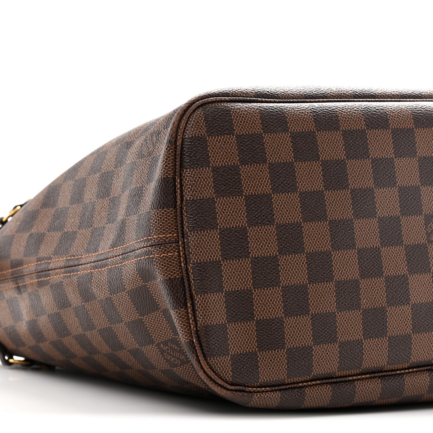 Louis Vuitton Damier Ebene Neo Neverfull MM Rose Ballerine 11 of 14