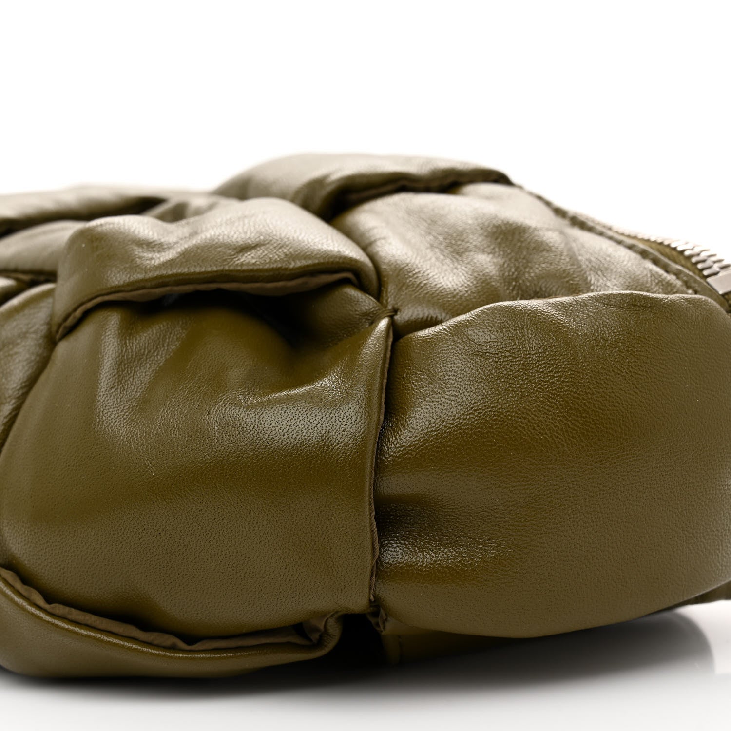 Bottega Veneta Nappa Intreccio Padded Cassette Bumbag Khaki 10 of 10