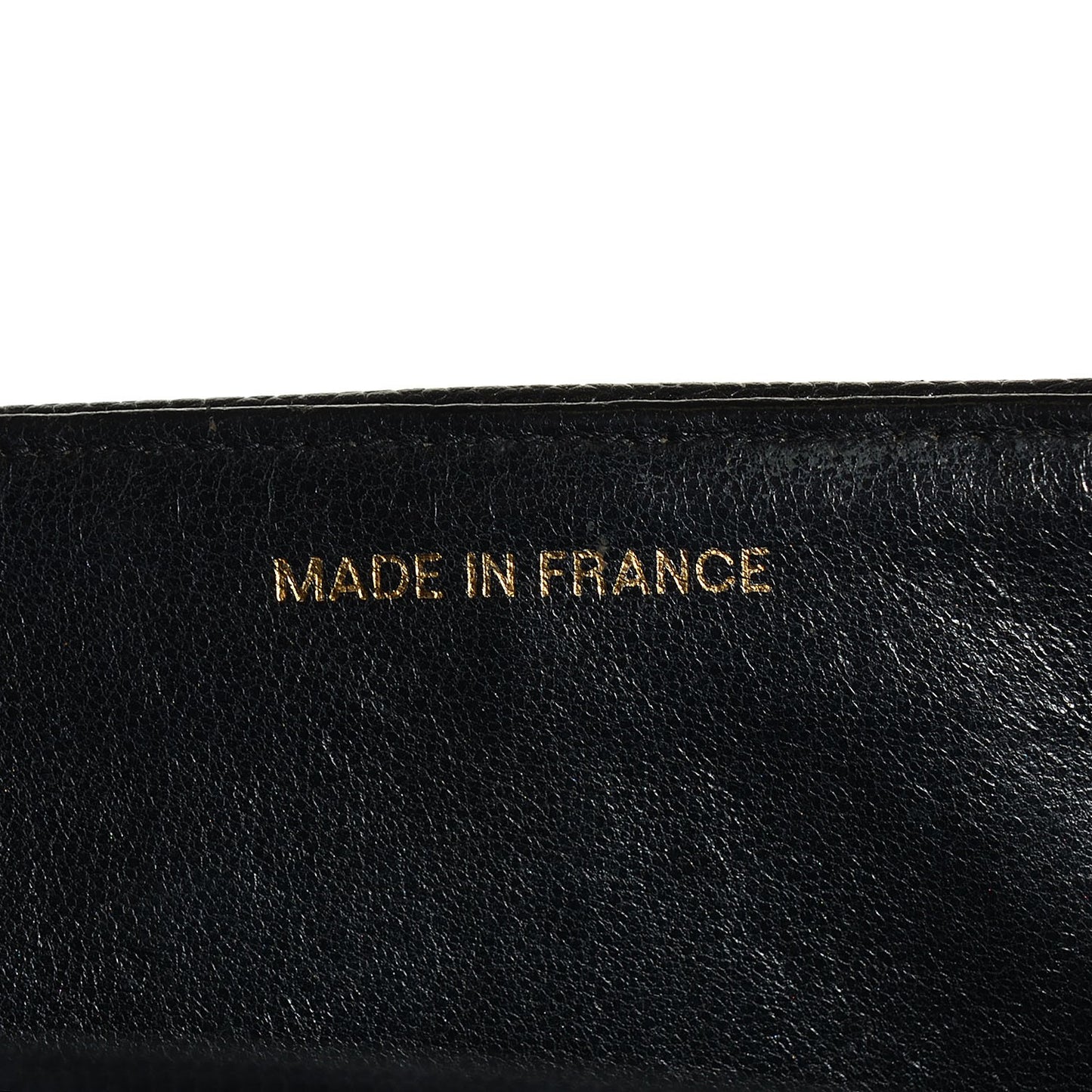 Caviar Horizontal Quilt Jumbo Flap Black