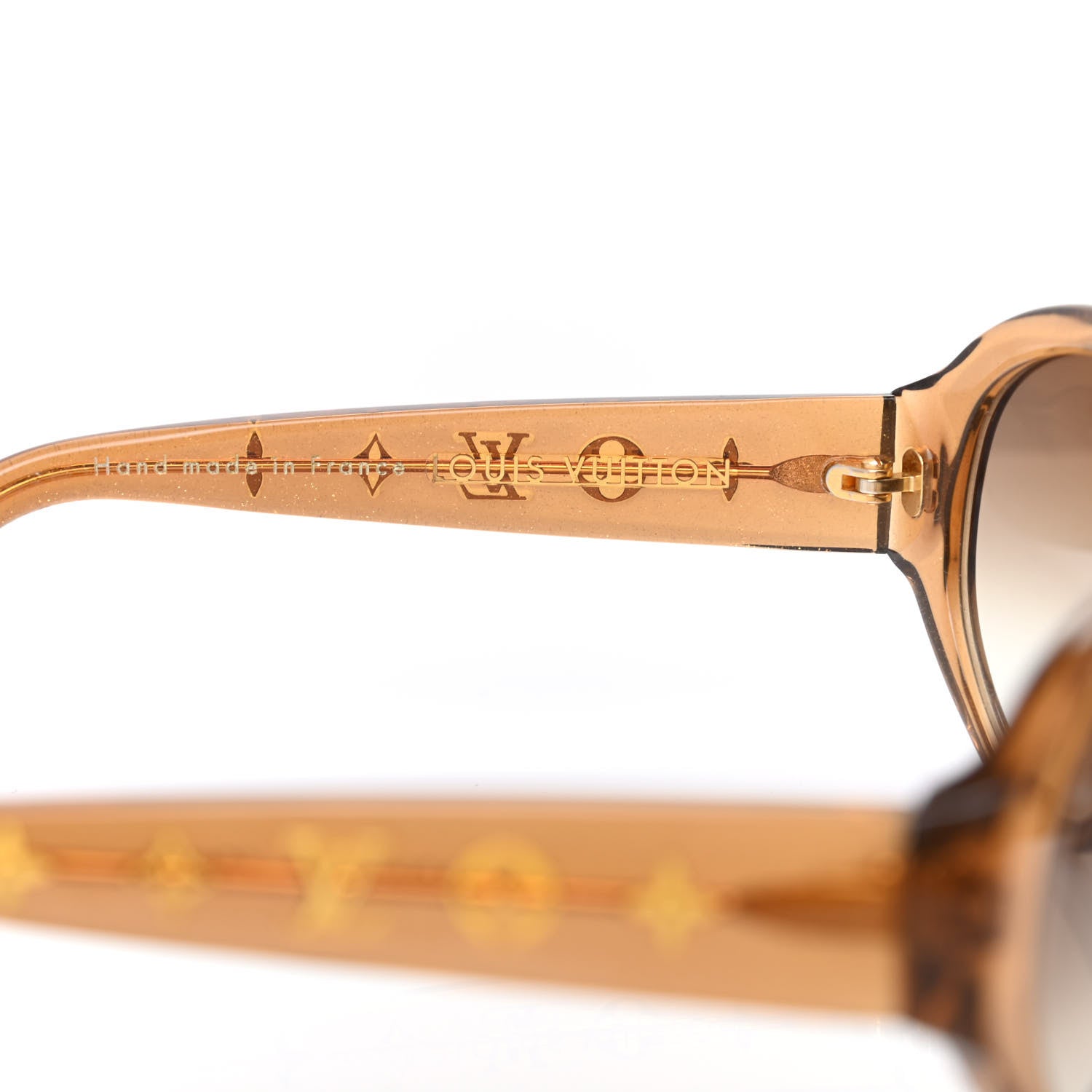 Louis Vuitton Obsession Rond Sunglasses Z0032W Glitter Honey 5 of 7