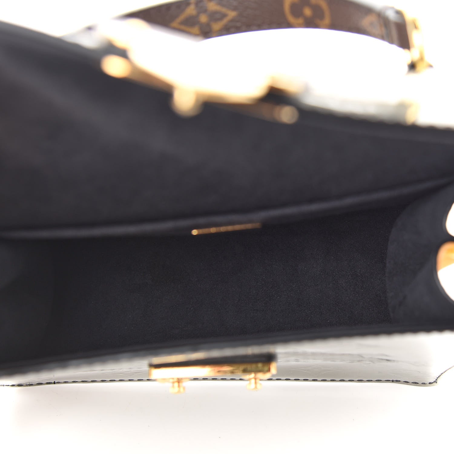 Louis Vuitton Vernis Epi Monogram Spring Street Bitume Metallise 5 of 8