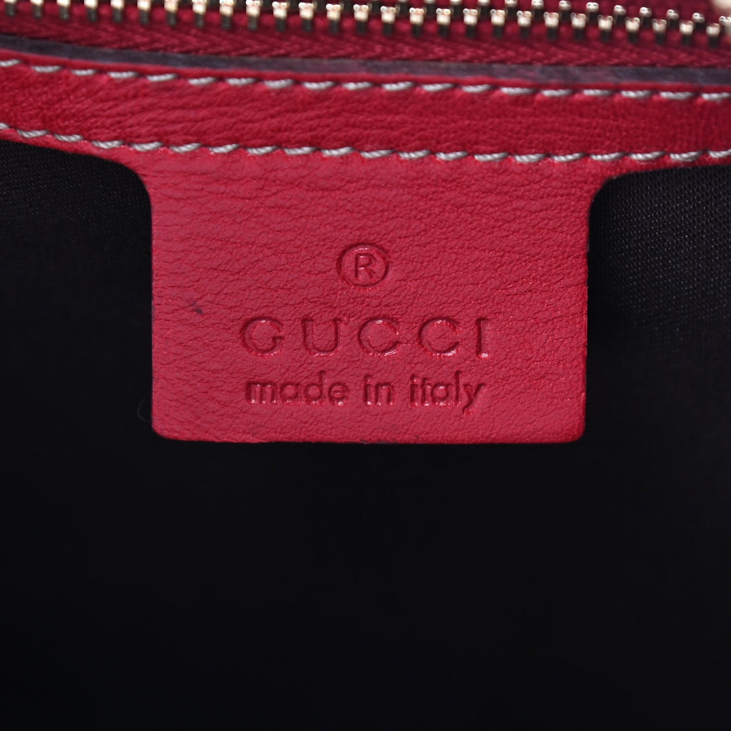 Calfskin Medium Horsebit Chain Hobo Red