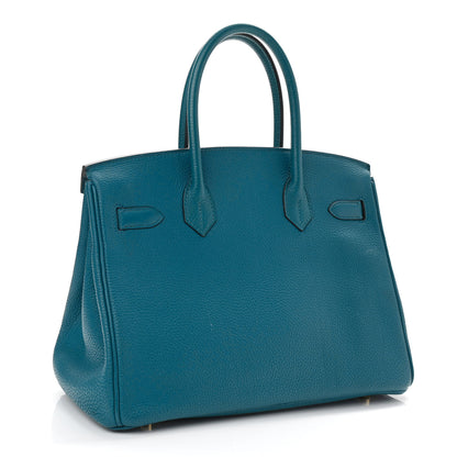 Hermes Togo Birkin 30 Bleu Izmir 3 of 11