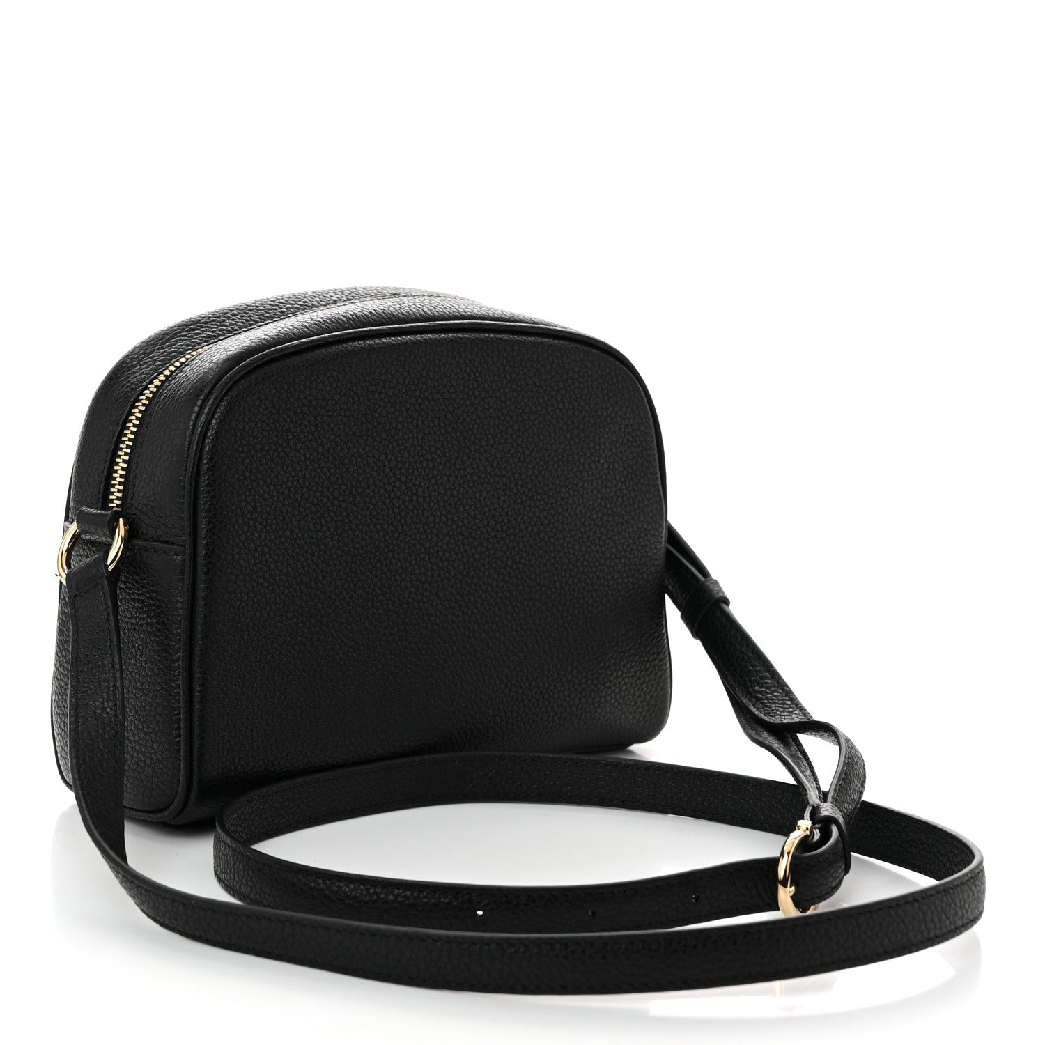 Salvatore Ferragamo Calfskin Travel Camera Crossbody Bag Black 3 of 9