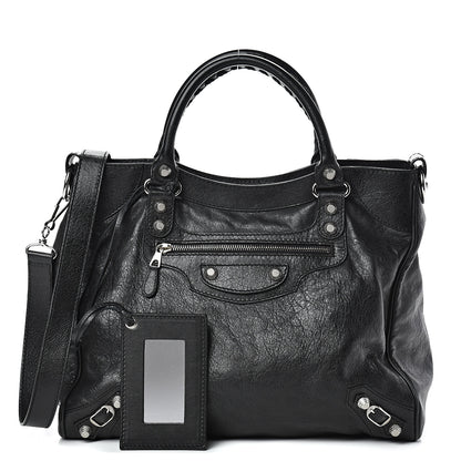 Balenciaga Agneau Giant 12 Silver Hardware Velo Black 1 of 10