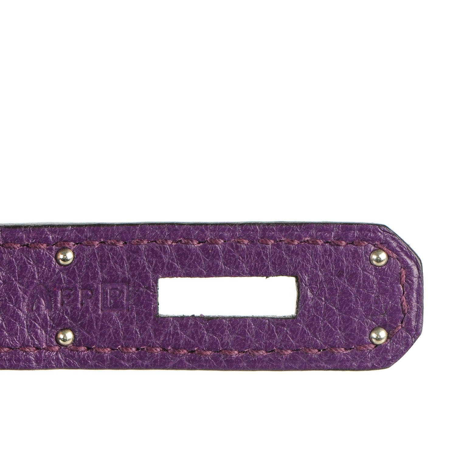 Hermes Taurillon Clemence Birkin 30 Ultraviolet 19 of 27