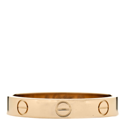 Cartier 18K Yellow Gold 3.5mm LOVE Wedding Band Ring 60 9.25 1 of 5