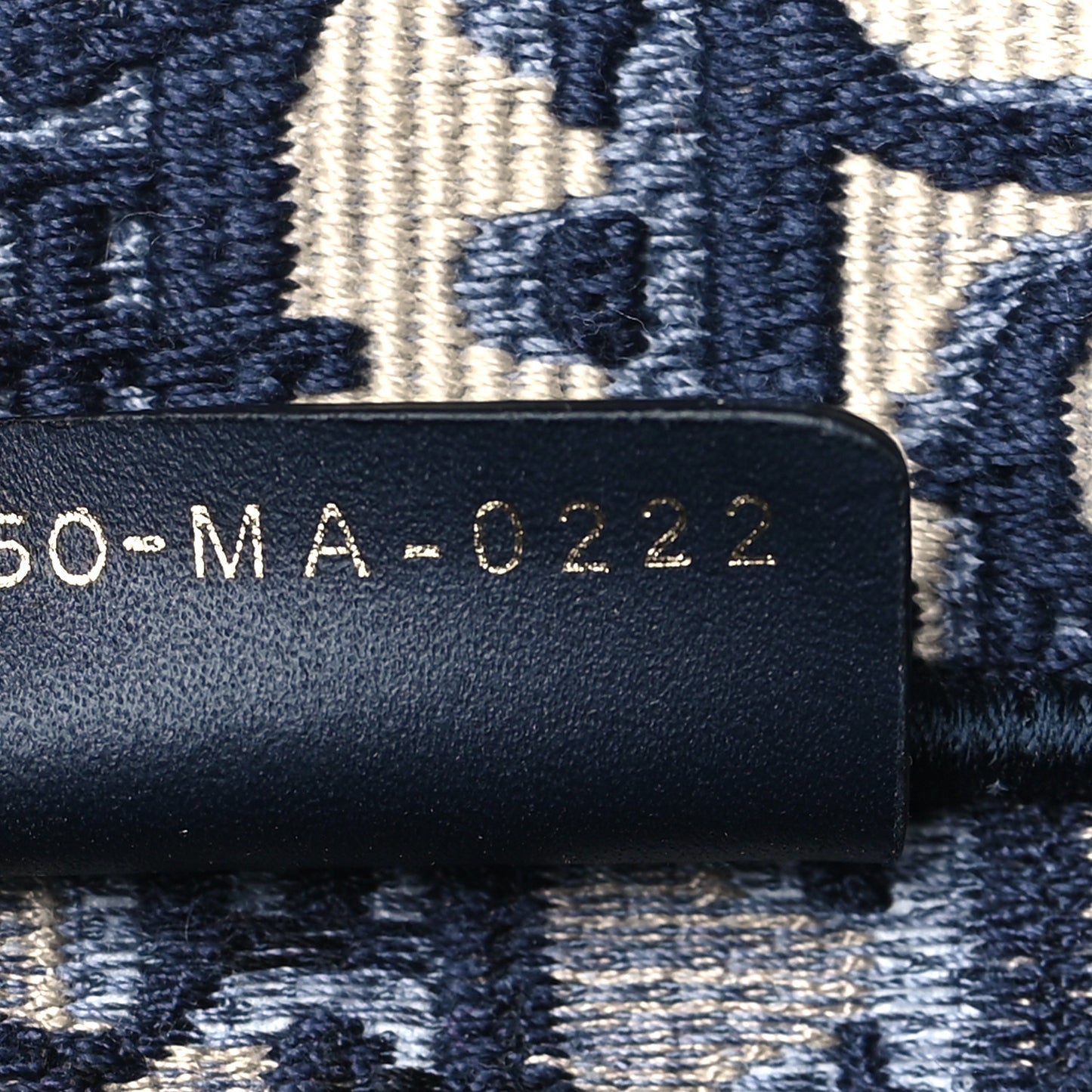 Oblique Small Book Tote Blue Multicolor