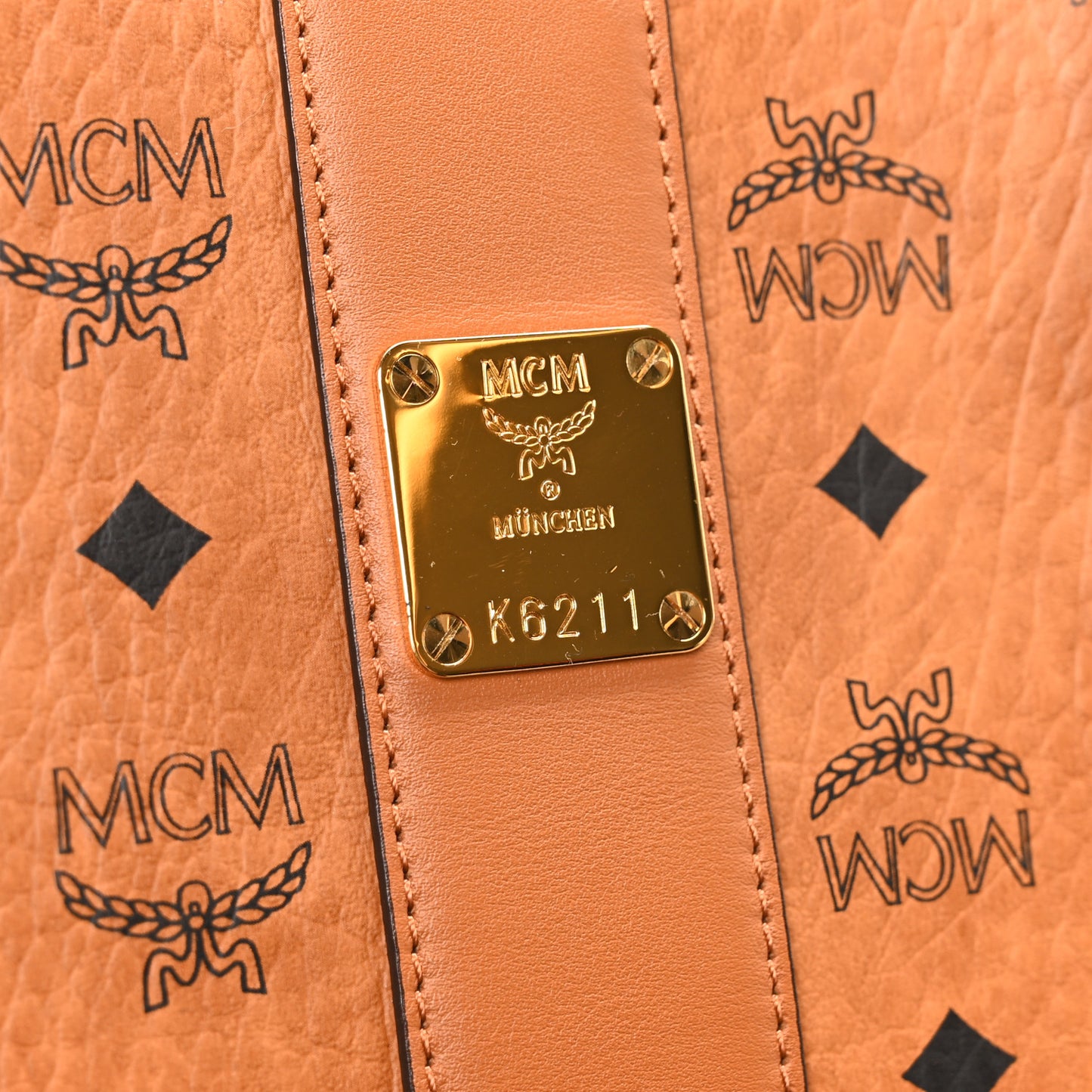 Visetos Large Liz Reversible Shopper Tote Cognac