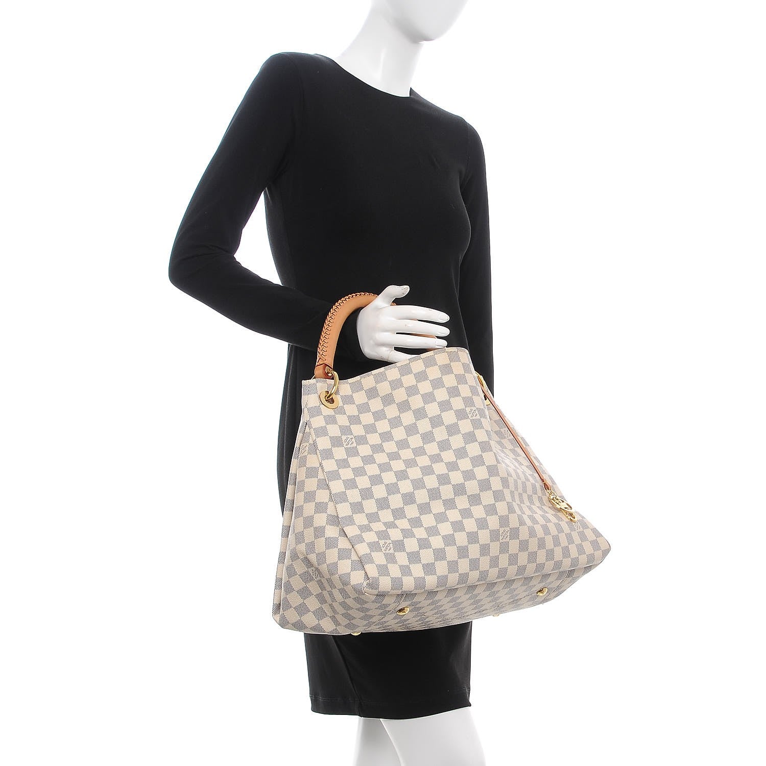 Louis Vuitton Damier Azur Artsy MM 2 of 8