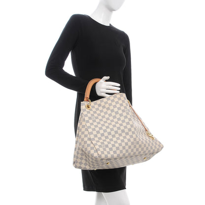 Louis Vuitton Damier Azur Artsy MM 2 of 8