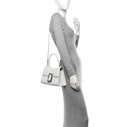 Marc Jacobs Calfskin The St. Marc Top Handle Bag White 2 of 10