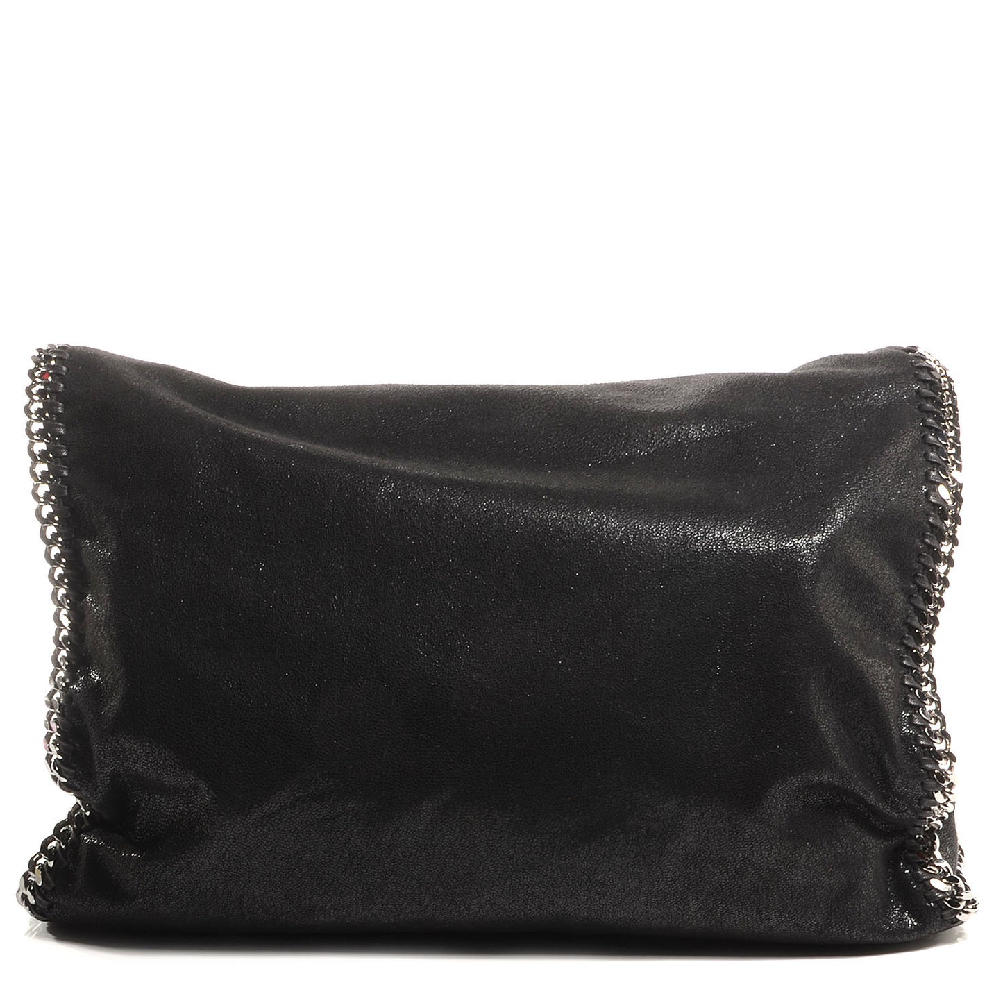 Faux Leather Shaggy Deer Big Falabella Black