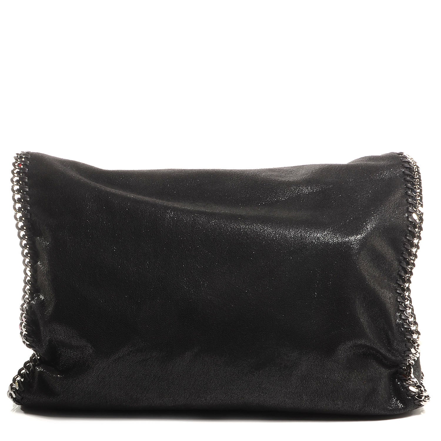 Stella McCartney Faux Leather Shaggy Deer Big Falabella Black 1 of 6