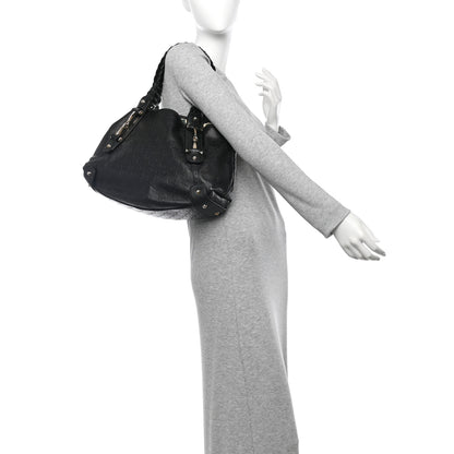 Gucci Guccissima Small Pelham Shoulder Bag Black 2 of 10