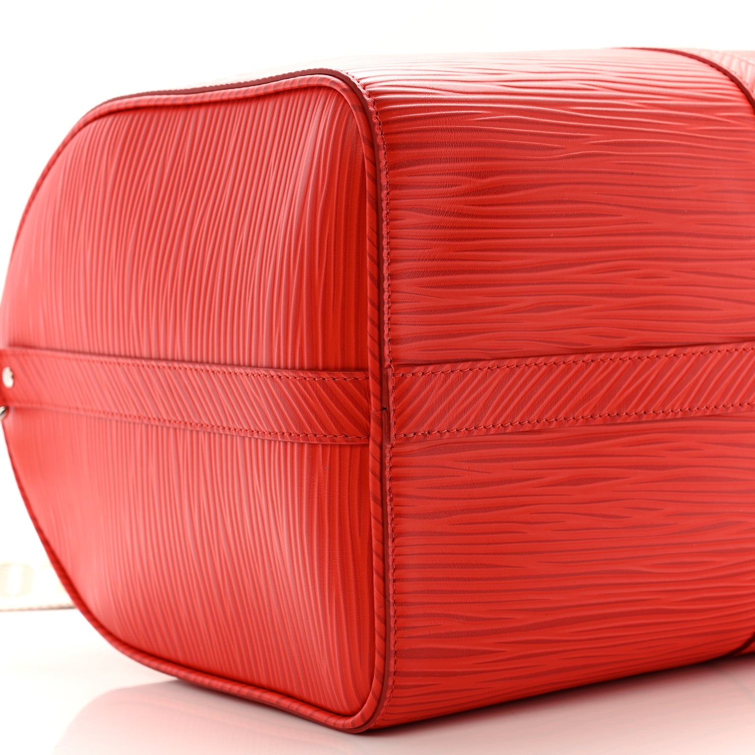 Louis Vuitton Epi Keepall Bandouliere 50 Vermillion Red 7 of 8