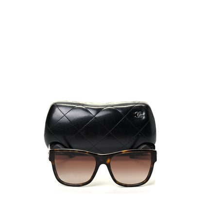 Chanel Acetate Butterfly Sunglasses 5386 Dark Tortoise 6 of 6