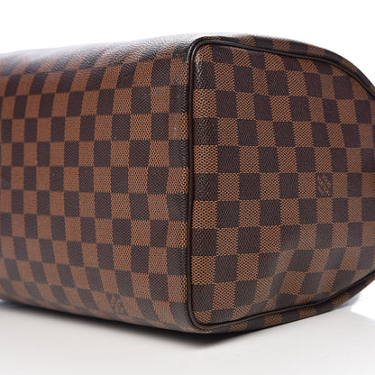 Louis Vuitton Damier Ebene Speedy 30 10 of 12