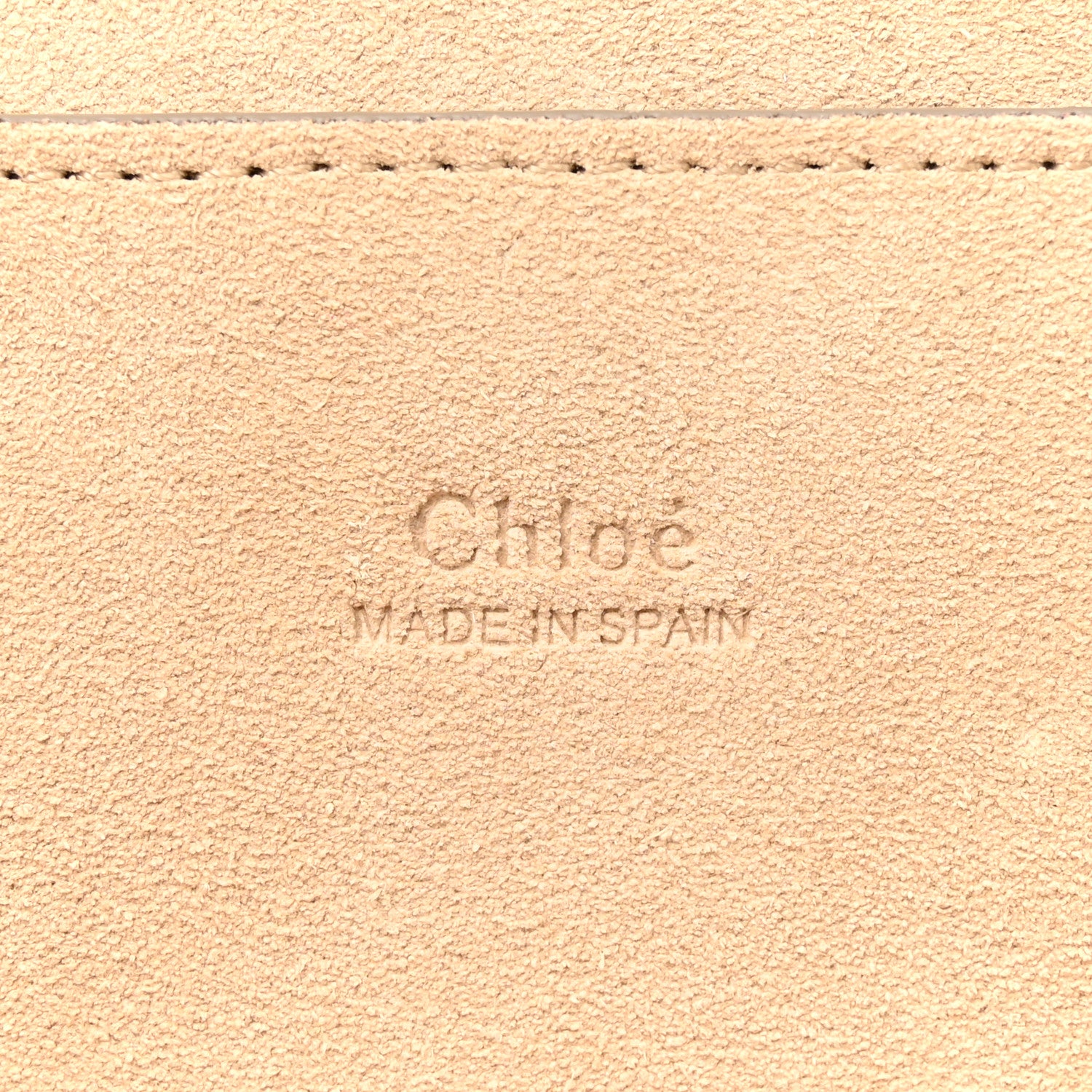 Chloe Suede Calfskin Faye Clutch Dark Purple 5 of 11