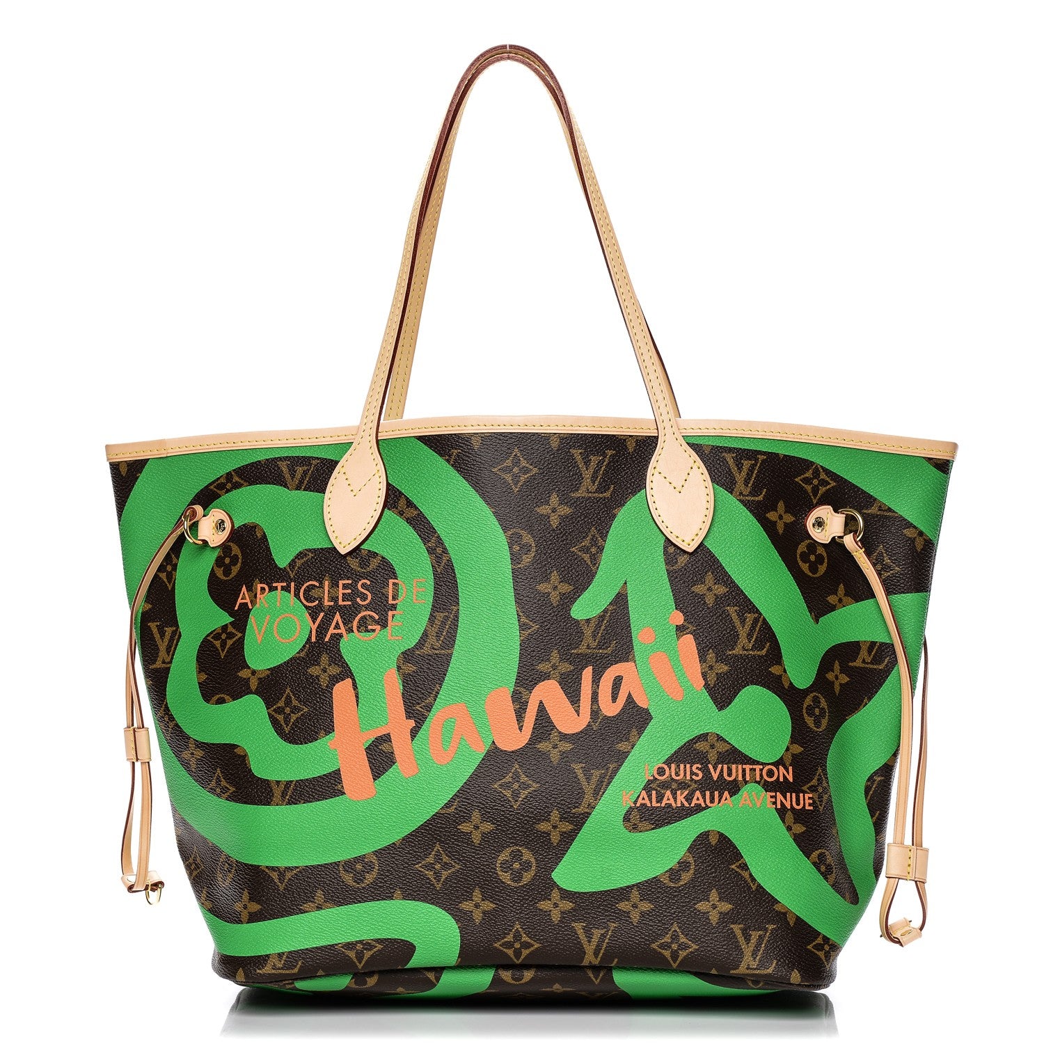 Louis Vuitton Monogram Tahitienne Hawaii Neverfull MM 1 of 7