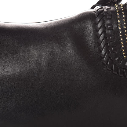 Gucci Calfskin Handmade Medium Flap Shoulder Bag Black 22 of 26