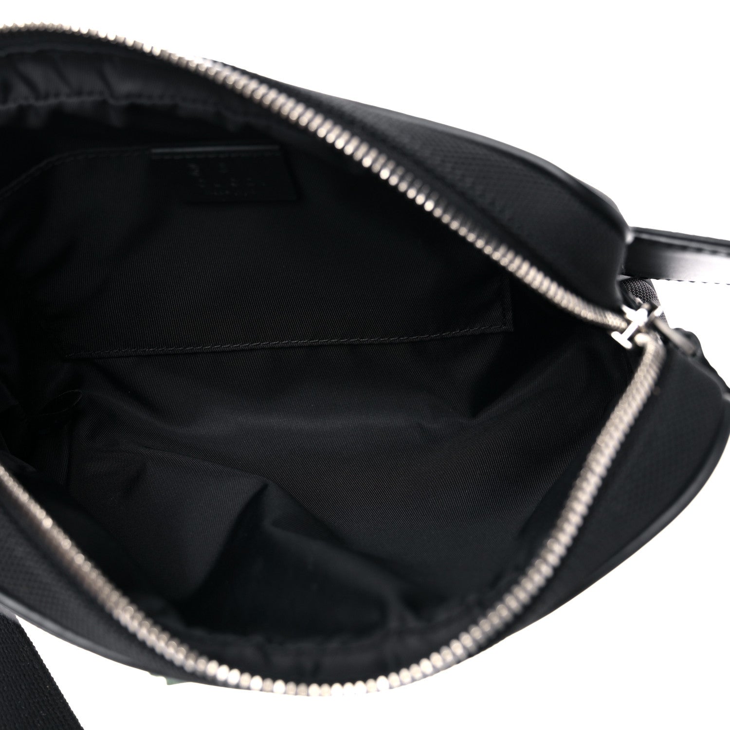 Gucci Canvas Web Slim Belt Bag Black 5 of 11