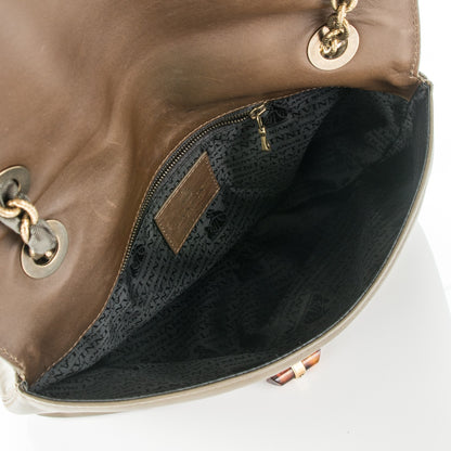 Lanvin Natural Calfskin Medium Happy Brown Olive 5 of 6