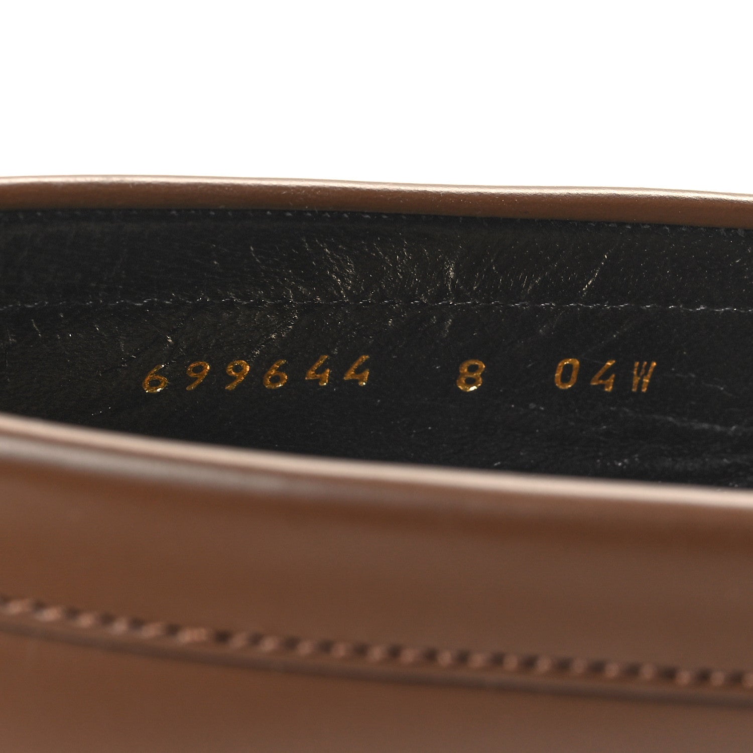Gucci Millennial Ribot Mens Cara Loafers 8 Brown Sugar 6 of 9