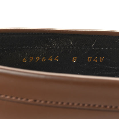 Gucci Millennial Ribot Mens Cara Loafers 8 Brown Sugar 6 of 9