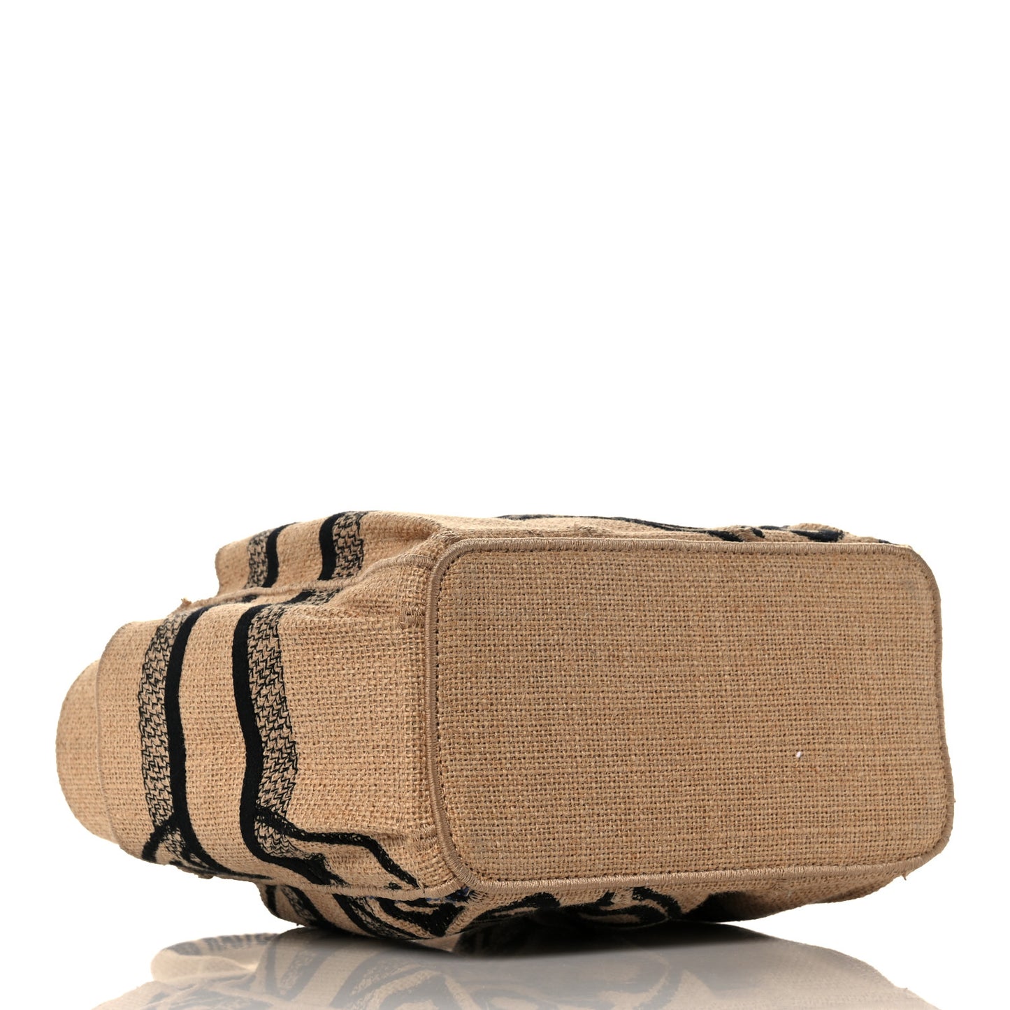 Union Jute Canvas Small Catherine Tote Beige