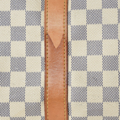 Louis Vuitton Damier Azur Keepall Bandouliere 45 15 of 32