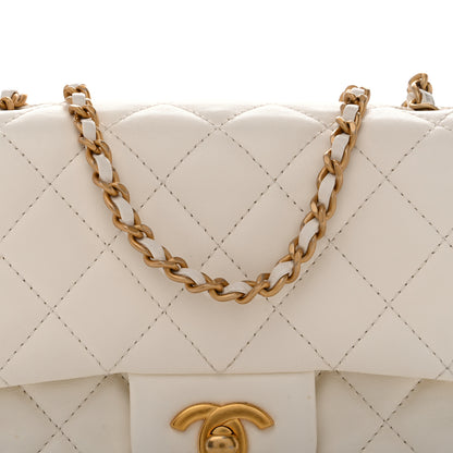 Chanel Lambskin Quilted Mini Pearl Crush Flap White 8 of 13