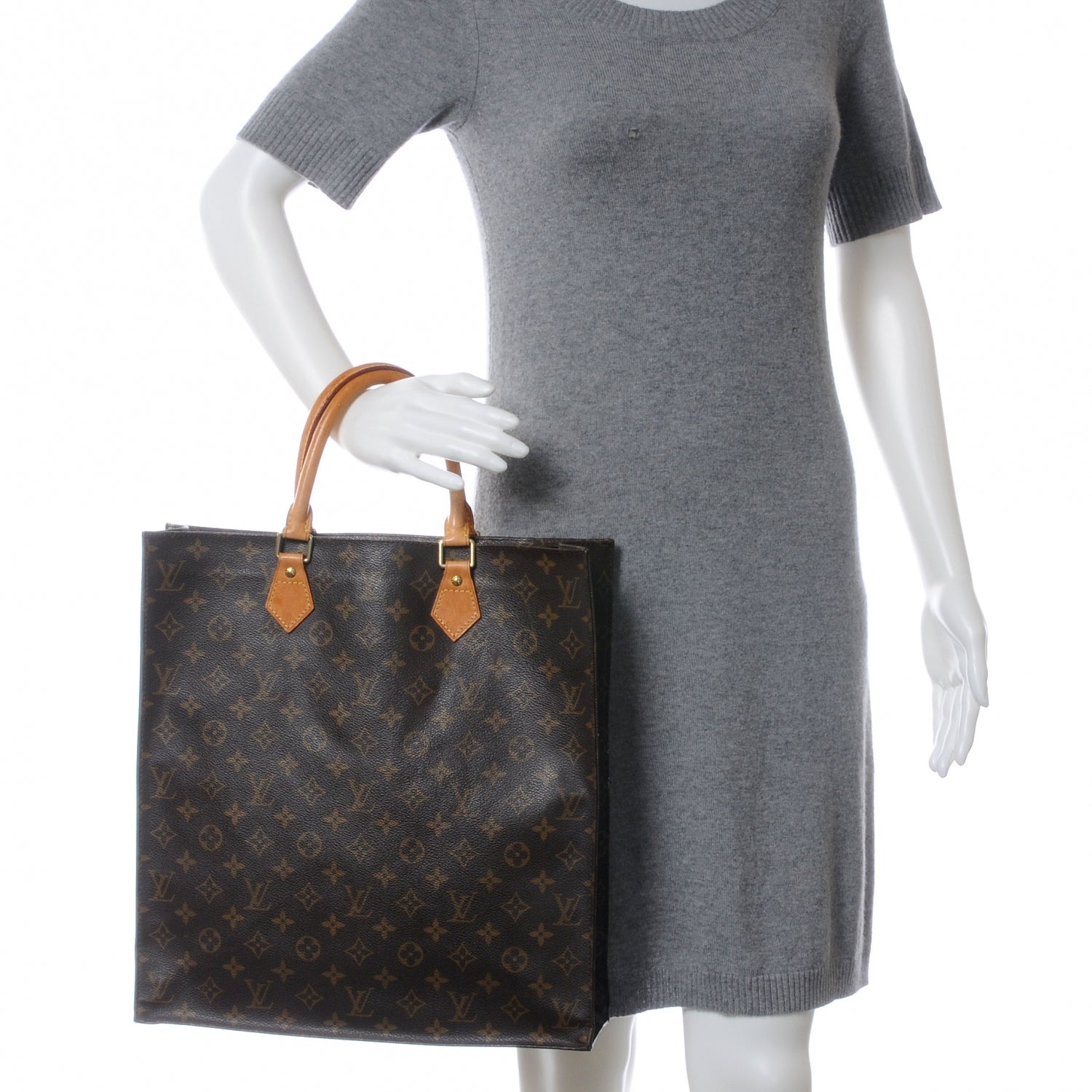 Louis Vuitton Monogram Sac Plat 2 of 7
