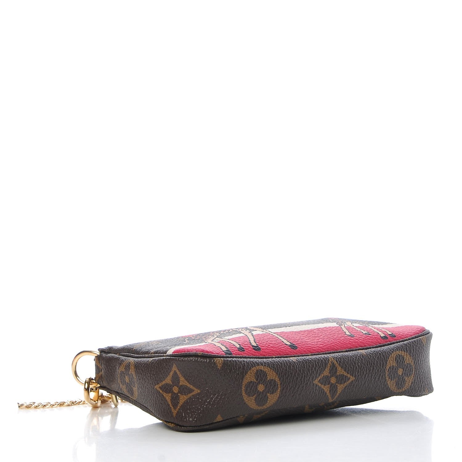 Louis Vuitton Monogram 2017 Christmas Animation Mini Pochette Accessories 4 of 8