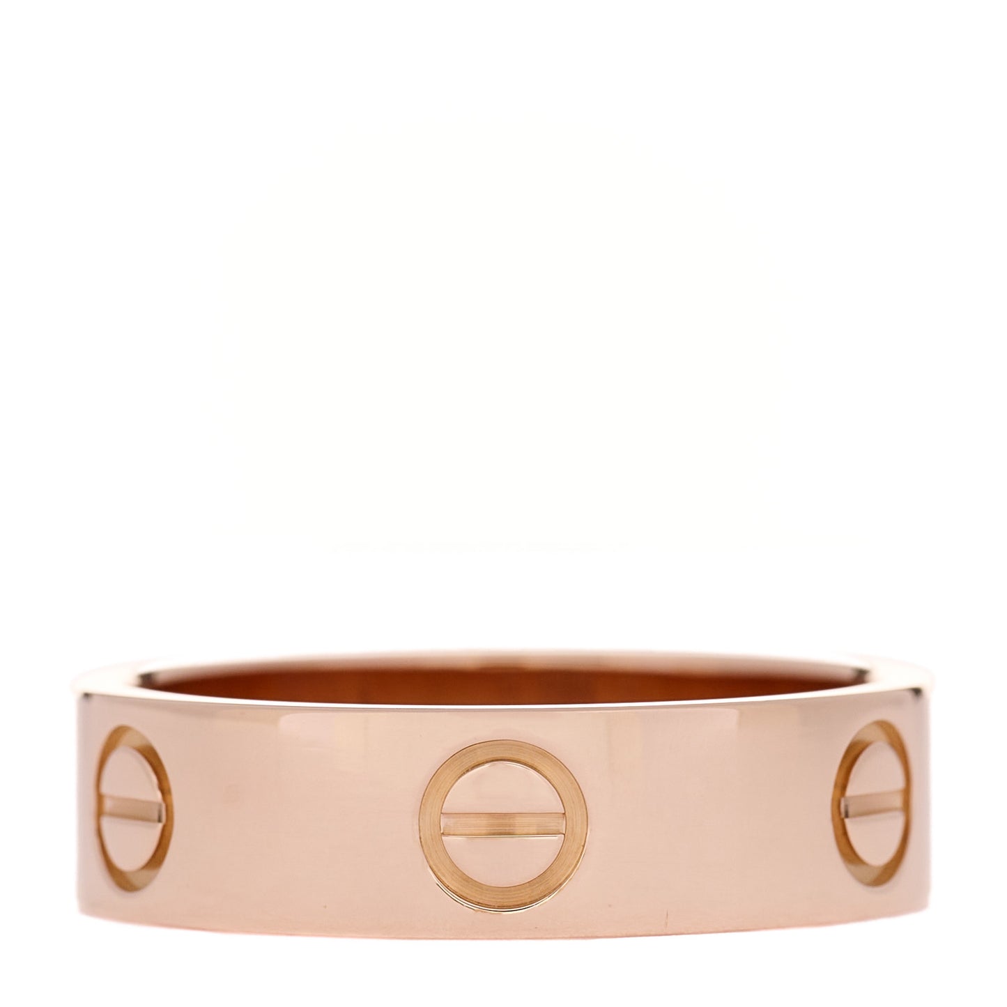 18K Pink Gold 5.5mm LOVE Ring 57 8