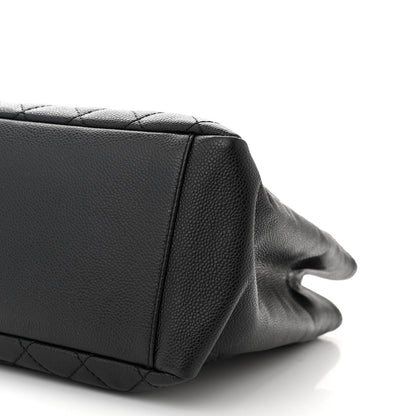 Chanel Caviar Quilted Grand Shopping Tote GST Black 11 of 13
