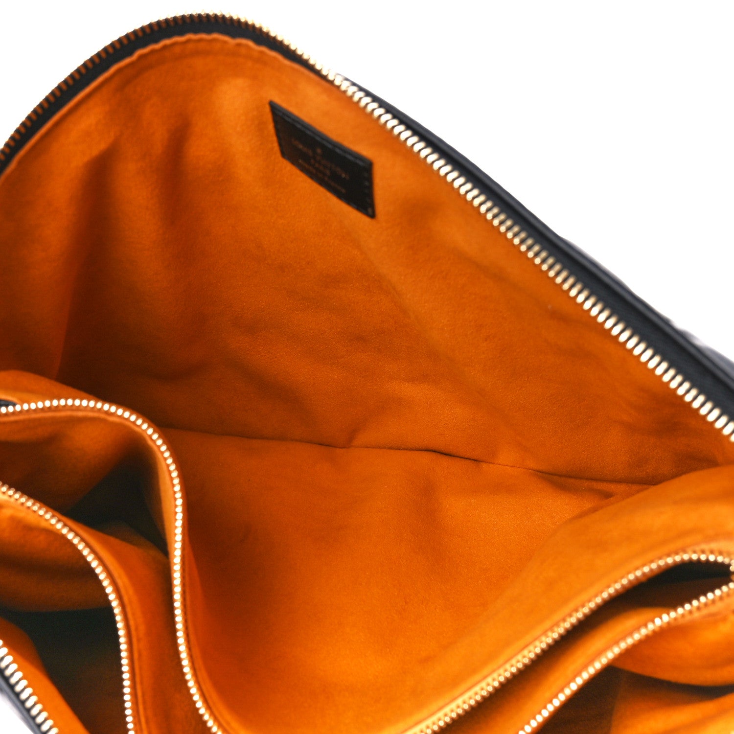 Louis Vuitton Lambskin Embossed Monogram Coussin MM Black 7 of 11