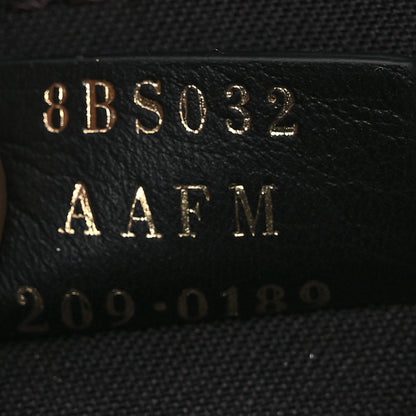 Fendi Vitello Soft F is Fendi Bi-Color FF 1974 Embossed Envelope Wallet On Chain with Pouches Maya Black 9 of 16