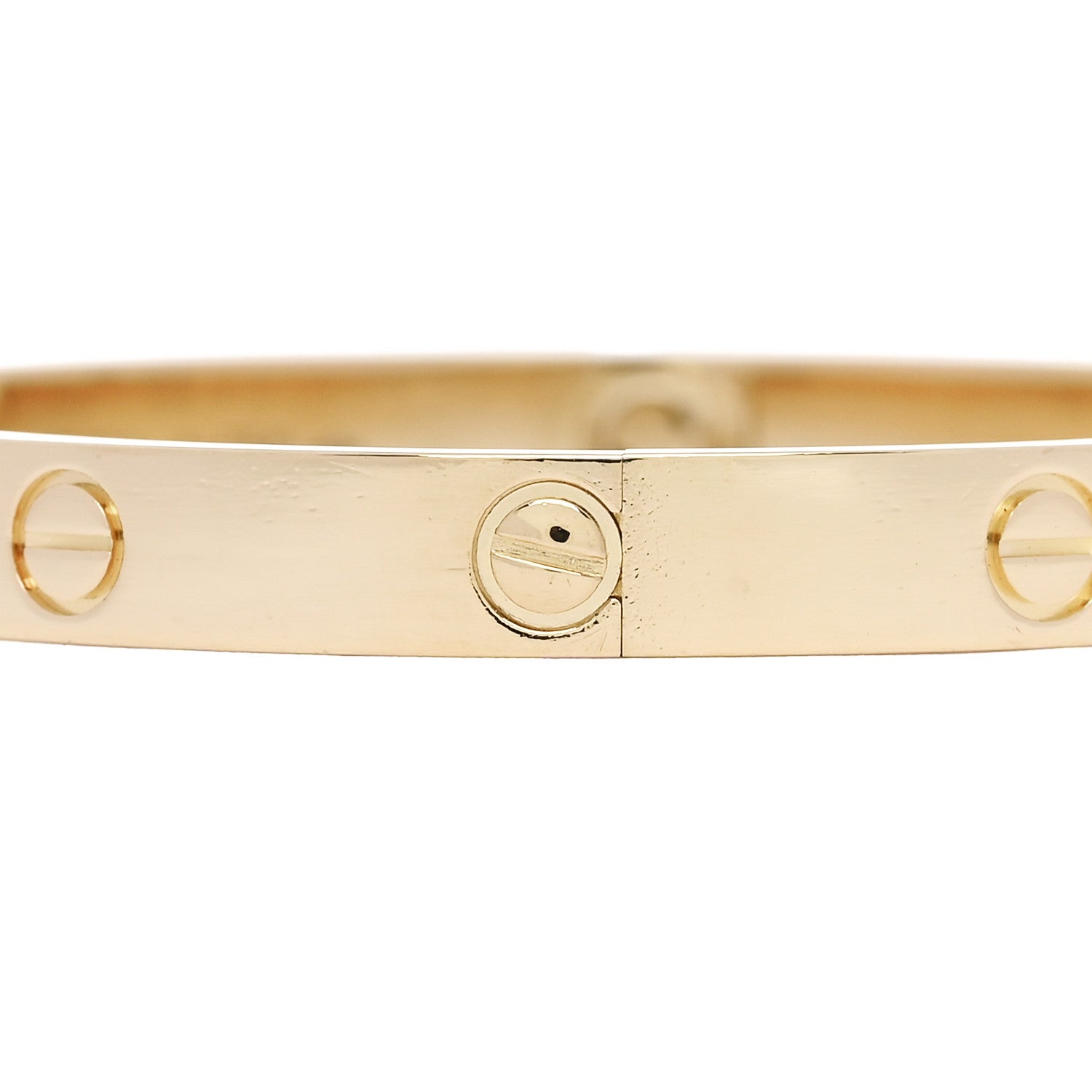Cartier 18K Yellow Gold LOVE Bracelet 18 4 of 9